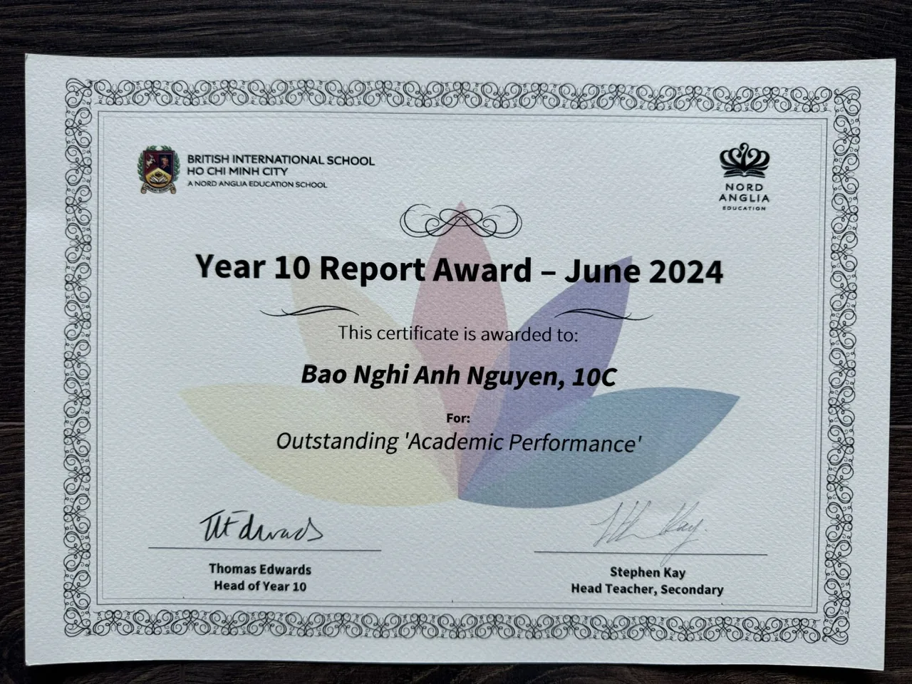 Year 10 Music Subject Award + video 